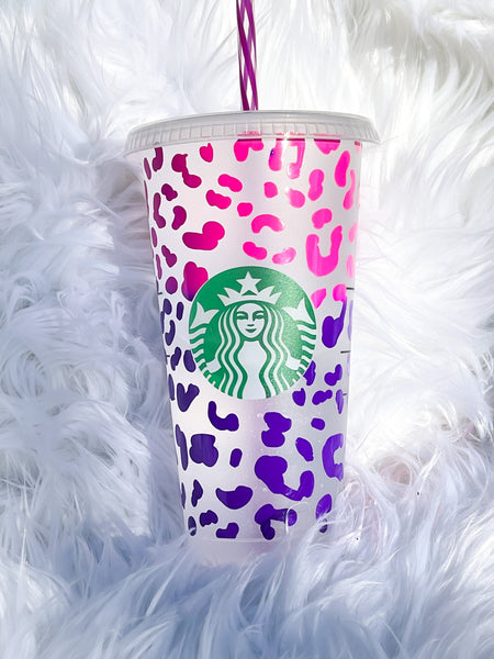 Leopard Color Changing Cold Cup