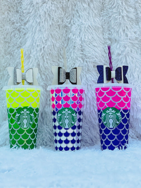 Color Changing Mermaid Starbucks Cold Cups